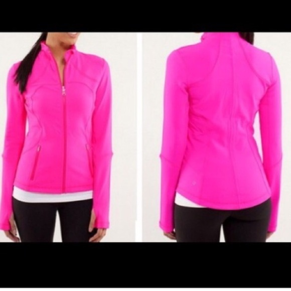 lululemon hot pink jacket